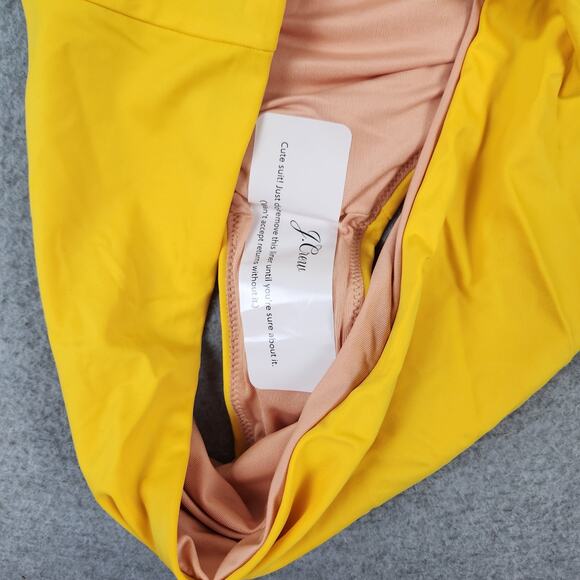 NWT J. Crew Swim Bottom Size 3X Yellow BF178 - Picture 3 of 9